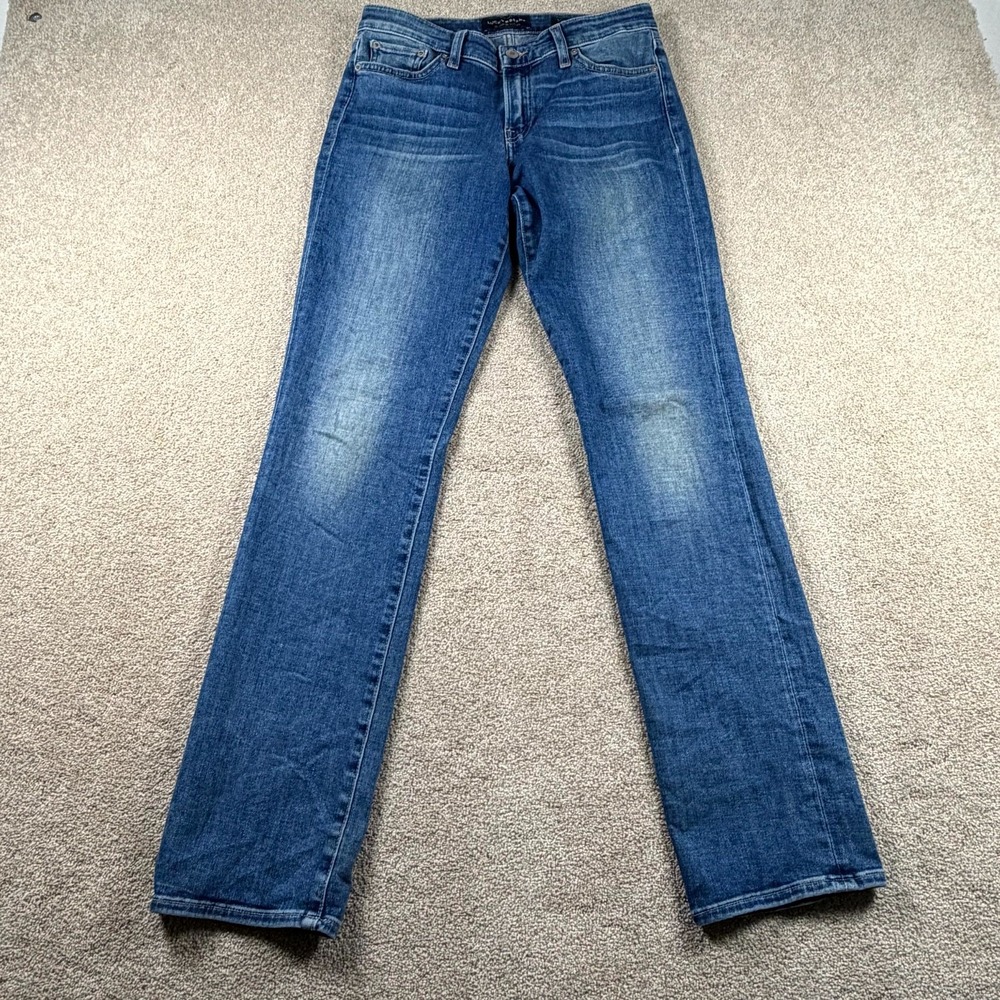 Lucky Brand Jeans Womens 6/28 Regular Blue Denim Sweet Straight Leg Medium Wash
